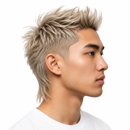 Fluffy Modern Mullet hairstyle with soft volume and textured layers.
