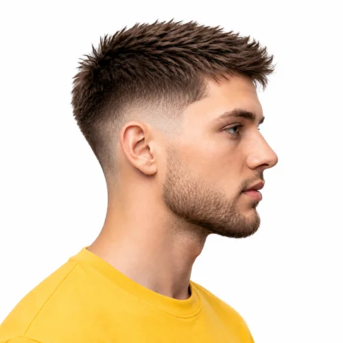 Soft Modern Mullet haircut with blended layers and a natural finish.
